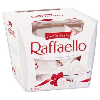 Ferrero Raffaello Almond Coconut Candy Packaging gift box Place of Origin Germany Storage Type Store in cool dry - BOLIDO NETHERLANDS B.V. - Netherlands