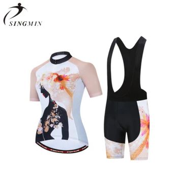 Wholesale Cheap Women Cycling Clothing Jersey Set Design Your Own Bicycle Wear - Guangzhou Singmin Sports Goods Co., Ltd. - China