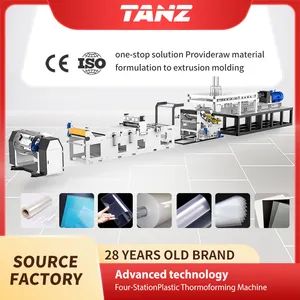 Versatile Plastic Sheet Extruder for Pet Pellets and Broken Pieces Taizhang Machinery - Dongguan Taizhang Machinery Co., Ltd. - China