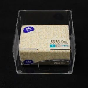 Acrylic Guest Towel Holder Tray Bathroom Paper Hand Towels Holder Bathroom Accessories - Foshan ChuangYijia Technology Co., Ltd. - China
