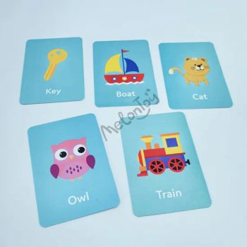Custom Memory Card Printing Children Playing Cards Paper Flash Cards Educational Learning Cards Customized - Taizhou Melon Toys Co., Ltd - China