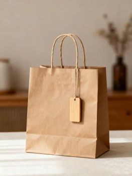 Food-Grade Paper Shopping Bags China Supplier for Bakery Cafe Takeaway - Hebei Aiwoer Import and Export Trade Co., Ltd. - China