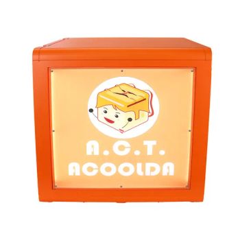 Acoolda FRP Advertising LED Display Delivery Box for Motorcycle Tail Cooler Boxes - Guangdong Acoolda Bags Technology Co., Limited - China