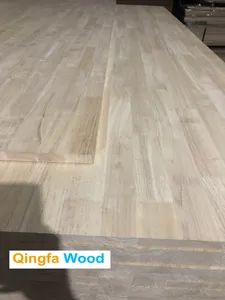 Solid Wood Boards 1220X2440mm Rubber Wood Finger Jointed Board for Furniture - Heze Qingfa Enterprises Co., Ltd - China