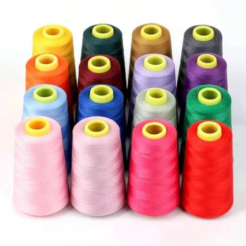 Factory 40/2 3000yds Dyed Spun 100% Polyester Sewing Thread for Machine Sewing Supplies - Ningbo V.k. Industry And Trading Co., Ltd. - China