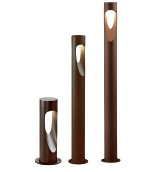 GL04 LED GARDEN LIGHT 600mm Height 292mm Wattage 6W, 6w IP Rating IP65 Ip Rating Ip65 Diameter 120mm Color CORTEN, Corten - Snorder - China