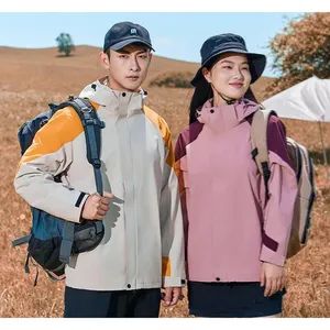 Custom Design Waterproof Warm Coat with Fleece Outdoor Hiking Windproof Jackets for Winter - Guangzhou Nolai Garment Co., Ltd. - China