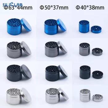 Custom Logo New 4 Layer Alloy Herbal Herb Tobacco Grinder Smoke Grinders Smoking Pipe Herb Metal Grinders - Shenzhen Siliclab Technology Co., Ltd. - China