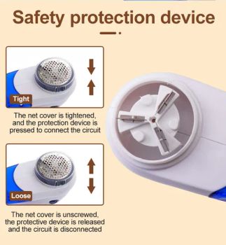 Portable Battery Operated Fabric Shaver Lint Remover Device Electric for Clothes - Becky Co., Ltd - China