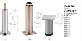 Table Leg for Furniture Hardware Origin China Model NO. ASL Condition New Trademark TRUMY Customized Customized Specification - Zhenjiang Trumy Industrial Co., Ltd. - China