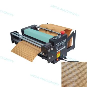 Space-Saving Paper Bubble Shaping Machine Power 120W Weight 22kg Type Automatic Certification CE Application Paper HS Code 8441100000 - Wenzhou Snda Machinery Co., Ltd. - China