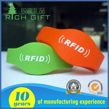 Custom Waterproof Passive UHF/RFID/NFC Silicone Wristband Bracelet for Club and Hospital Event - Zhongshan Rich Gift Limited - China