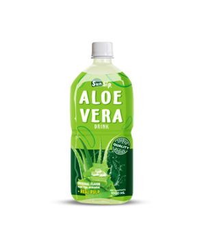 SunSip Aloe Vera Drink Original Flavor Pet Bottle 1000ml - SUNSIP BEVERAGES VIET NAM COMPANY LIMITED - Vietnam