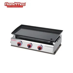 Premium Stainless Steel 52cm 2 Burner Gas Griddle for Sale in Restaurant Equipment - Foshan Nanhai Flamemax Catering Equipment Co., Ltd. - China