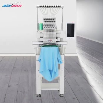 Small Single Head Dahao Computer Embroidery Machine 3D Hat Shirts Embroidery Machine - Zhuji Qihong Electro-Mechanical Co., Ltd. - China