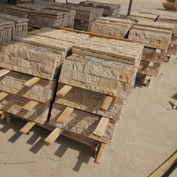 China Yellow Beige Limestone Wall Tiles Panels for Exterior Wall Cladding - Xiamen Erock Stone Co. Ltd - China