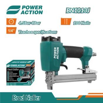 Power Action Best Seller Decorative Tool Professional Pneumatic Framing Nail Guns Air Brad Nailer Gun for Wood - AWLOP TRADING CO., LTD. - China