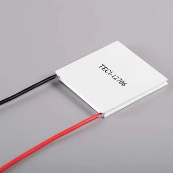Peltier 12706 Thermoelectric Peltier Module Voltage 12V Color White Brand Tayal Failure Rate 0.2% Maximum Power 92 W Maximum Current - Tayal Electronics - India
