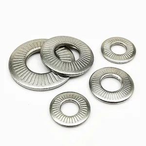 DIN9250 Stainless Steel Double Side Serrated Knurled Safety Lock Gasket Carbon Steel Self-Locking Washers for Industry - Bolnut Fastener Co., Ltd - China