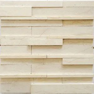 New Design Travertine Marble Mosaic Tiles for Wall Decoration - HEBEI SONMACI STONE CO., LTD. - China
