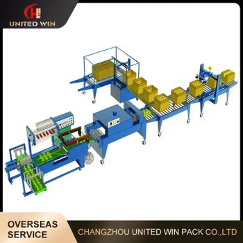 L Type BOPP Tapes Shrink Film Wrapping Packaging Machine - Changzhou United Win Pack Co., Ltd. - China