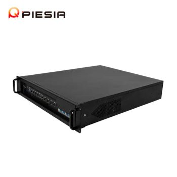 OEM 13th 12th Gen 2u Rack Mount Chassis 4 *SFP 10g 6 LAN 13th 12th Gen Intel LGA 1700 H610 H670 Q670 Mikrotik 2xpsu 2*DDR4 2*by-Pass 2u Server Case - Shenzhen Piesia Electronic Technology Co., Ltd. - China