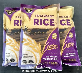 Royal Rice Jasmine Rice Riz Packing 1kg 5kg Long grain white Rice 5% wholesale in Vietnam riz au jasmin Whatsap 0084 989 322 607 - Sunrise INS LTD - Vietnam