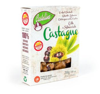 Roasted and Peeled Chestnuts - Fratelli Castellino srl - Italy