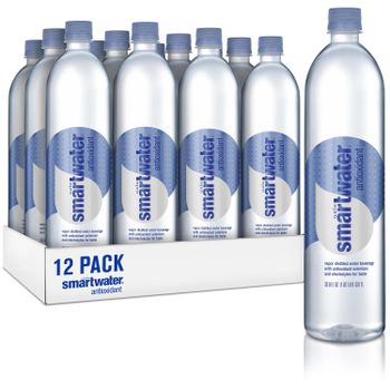 Glaceau Smartwater Vapor Distilled Water, Antioxidant 1L Grade AA Packaging pet bottle Place of Origin - BOLIDO NETHERLANDS B.V. - Netherlands