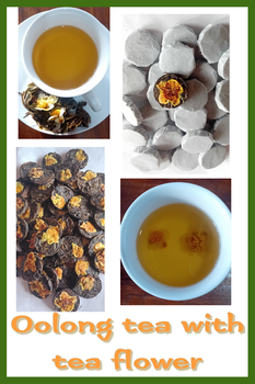 Handmade Oolong tea with tea flower Origin Lush Tea Gardens Texture Smooth And Luxurious Flavor Profile Rich And Aromatic With Floral - O'green products  - Sri Lanka