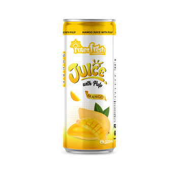 320ml Interfresh Mango Juice with pulp Shelf Life 24 Month Packaging Aluminum Can Place of Origin Viet Nam Storage Type Keep Dry In - INTERFRESH FOOD AND BEVERAGE COMPANY LIMITED - Vietnam
