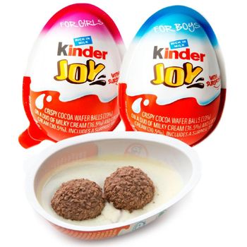 Kinder Joy Chocolate Eggs 20g Grade A Shape egg Place of Origin - BOLIDO NETHERLANDS B.V. - Netherlands