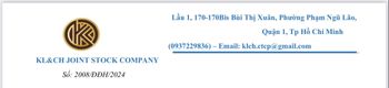 Product - KL&CH joint stock company - Vietnam