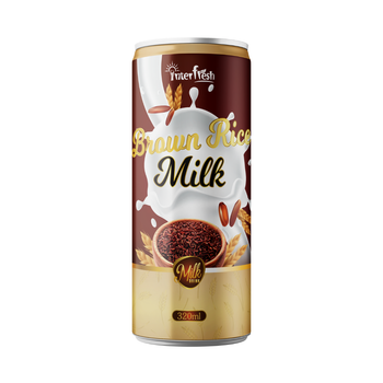 320ml Interfresh Brown Rice Milk Shelf Life 24 Month Packaging Aluminum Can Place of Origin Viet Nam Storage Type Keep Dry In - INTERFRESH FOOD AND BEVERAGE COMPANY LIMITED - Vietnam