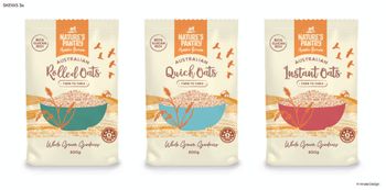 Natures Pantry Australian Rolled, Quick or Instant Oats 800g. With the possibility of having the importer/distributor details printed on the bag. - Trade Australia - Australia
