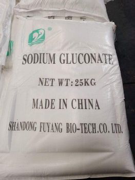 Sodium Gluconate tech grade, for concrete water reducing additive - Shandong fuyang bio-tech co.,ltd - China
