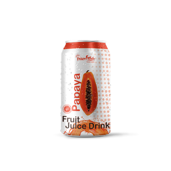 330ml Interfresh Papaya Fruit Juice Shelf Life 24 Month Packaging Aluminum Can Place of Origin Viet Nam Storage Type Keep Dry In - INTERFRESH FOOD AND BEVERAGE COMPANY LIMITED - Vietnam