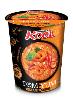 Instant noodle soup Tom Yum flavor Origin Thailand Shelf Life 12 months Place of Origin Vietnam Taste authentic Asian taste - Asia Food Technology Joint Stock Company - Vietnam