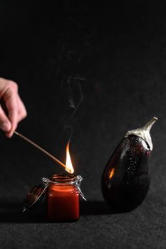 Eggplant Powder Dietary Fiber Content High Amounts Of Dietary Fiber Blood Sugar Regulation Helps Regulate Blood Sugar Levels - Frist day  - Egypt