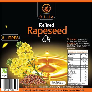 Refined Canola(rapeseed) Oil / buy rapeseed oil / wholesale rapeseed oil/ where can i buy rapeseed oil near me / how to order rapeseed oil - Klapec sp. z o.o. - Poland