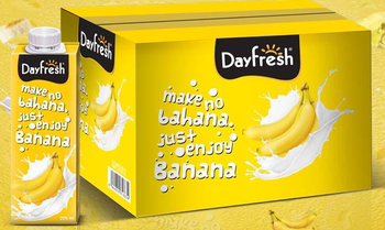 Banana Flavored Milk 225 ml, 180 ml, and 125 ml from Dairyland Pvt. Ltd. Banana Flavored Milk 225 ml, 180 ml, and 125 ml - Dairyland Pvt. Ltd. - Pakistan