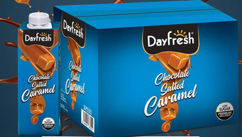 Salted Caramel Premium Flavored Milk 225 ml Stabilizer E407 Emulsifier E471 Packaging Tetrapak Cocoa Powder Present Sugar Content Present - Dairyland Pvt. Ltd. - Pakistan
