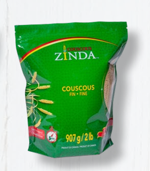 Medium Fine Whole Wheat Couscous - Zinda Products - Canada