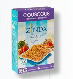 Mediterranean Couscous 340 g - Zinda Products - Canada