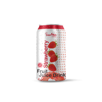 330ml Interfresh Strawberry Fruit Juice Shelf Life 24 Month Packaging Aluminum Can Place of Origin Viet Nam Storage Type Keep Dry In - INTERFRESH FOOD AND BEVERAGE COMPANY LIMITED - Vietnam