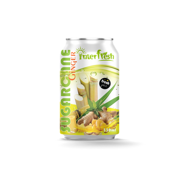 330ml Interfresh Sugarcane Ginger - INTERFRESH FOOD AND BEVERAGE COMPANY LIMITED - Vietnam