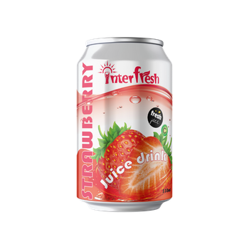 330ml Interfresh Tropical Strawberry Shelf Life 24 Month Packaging Aluminum Can Place of Origin Viet Nam Storage Type Keep Dry In - INTERFRESH FOOD AND BEVERAGE COMPANY LIMITED - Vietnam