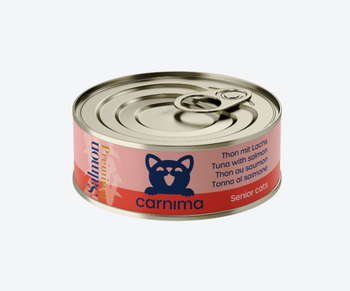 Tuna with Salmon for Senior Cats Texture Jelly Nutrient Source Salmon Protein Source Tuna Light Meat Flavor Profile Tuna With - Claudere gmbh - Switzerland