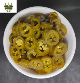 Jarred pickled jalapeno pepper in bulks  Shape A Shelf Life 2-3 years Packaging Tins, Glss jar, Barrels, - Hajar Soliman - Egypt