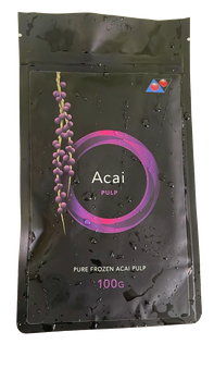 Açai Pure Frozen Pulp  Texture Pulp Color Deep Purple Purity Pure, Unadulterated Flavor Rich, Natural Flavor Processing Method - 72 Seventy Two - Suriname